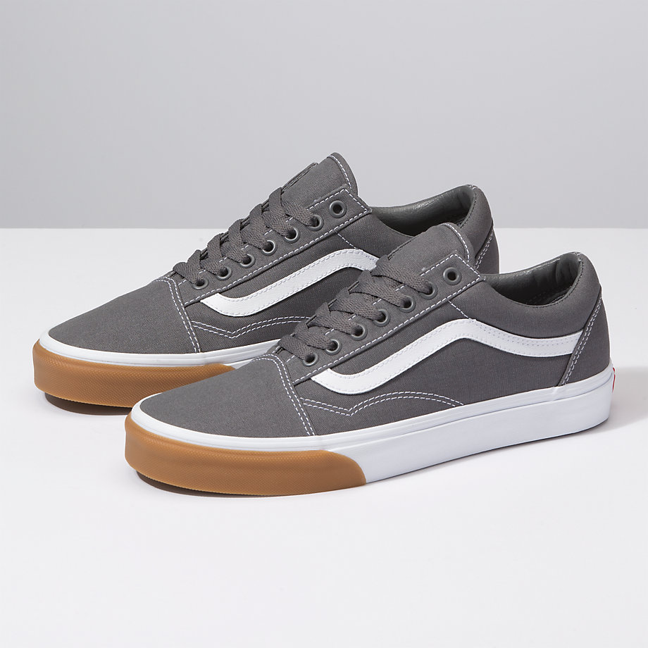 Vans Erkek Spor Ayakkabı Gum Bumper Old Skool Beyaz | 36569-110